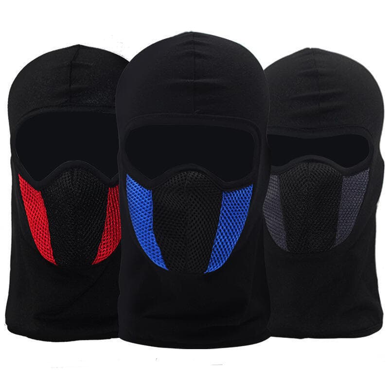 Balaclava Respirável Para Motocicleta , Máscaras Faciais Completas , Chapéu , Motocross , Moto , Equitação , Pescoço , C