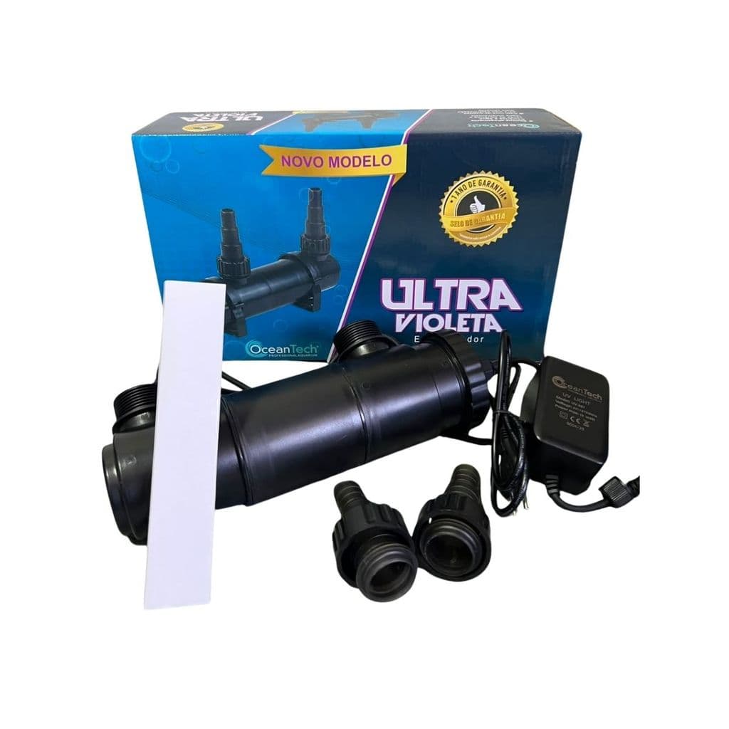 FILTRO UV ULTRAVIOLETA 13W OCEAN TECH LAGOS 127V