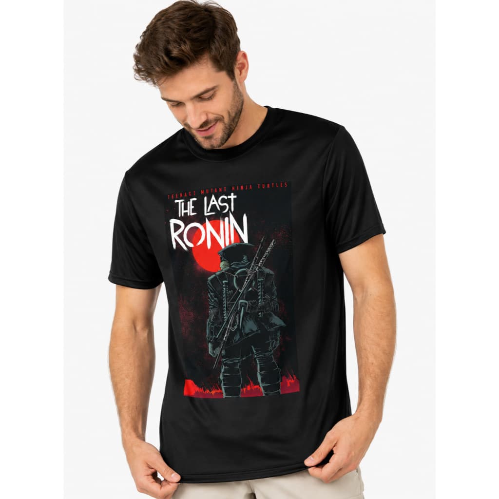 Camiseta Adulto e Infantil MasculinoTartaruga ninja Ultimo Ronin Desenho Personagens Estampado
