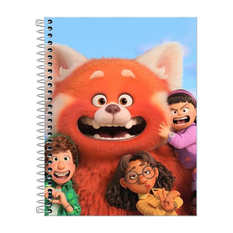 Caderno Red Crescer uma fera 1 materia ou 10 materias