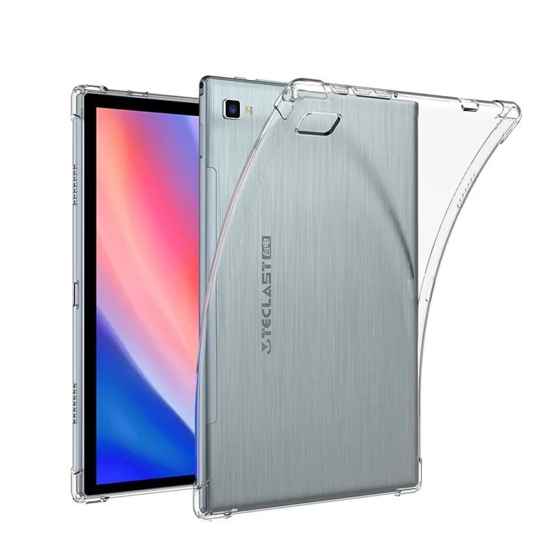 Capa Para Teclast P20/P20HD 10.1 " Polegadas Tablet PC Transparente Macio TPU Traseira Com 4 Airbags À Prova De Choque F