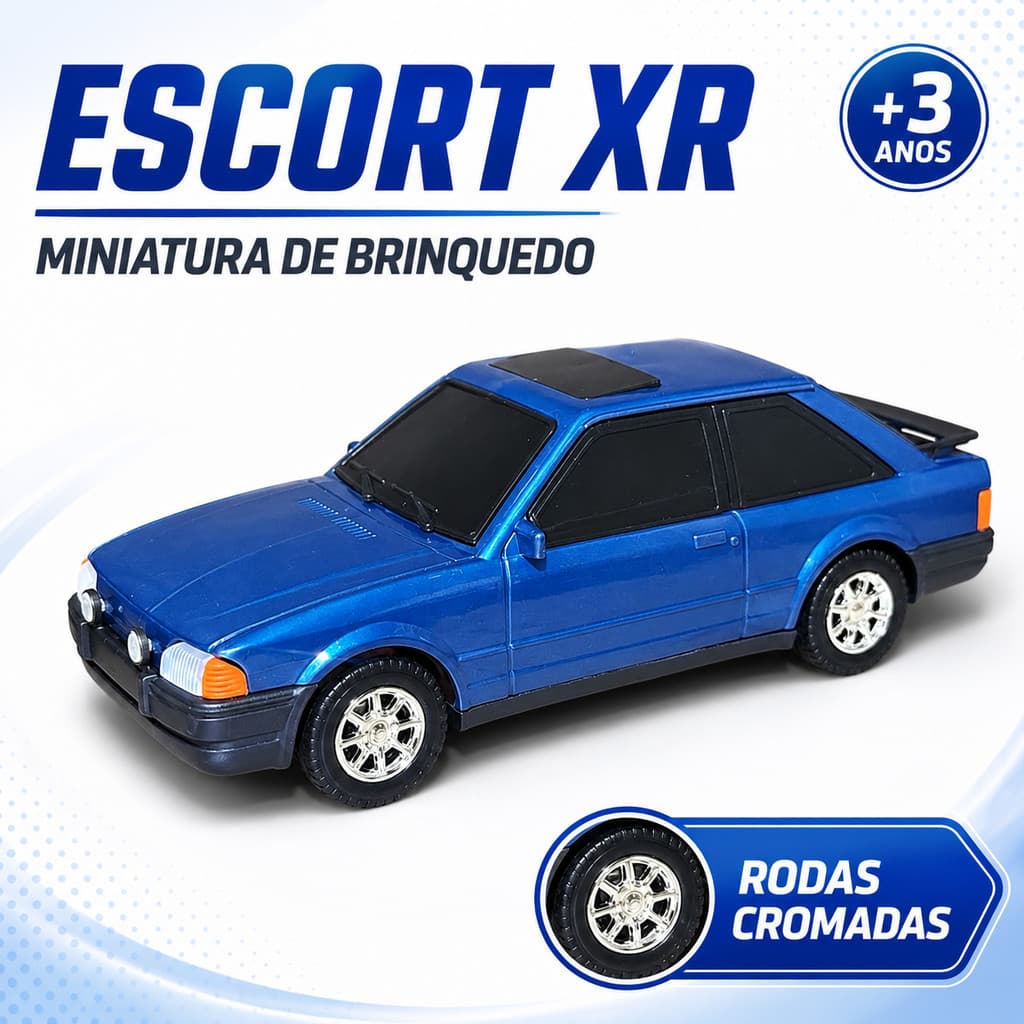Miniatura de Brinquedo Escorte XR Lançamento 2025 - Diverplas