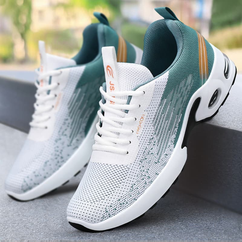 Almofada de ar tênis de corrida moda masculina sapatos esportivos sociais sapatos masculinos ao ar livre tênis de corrid