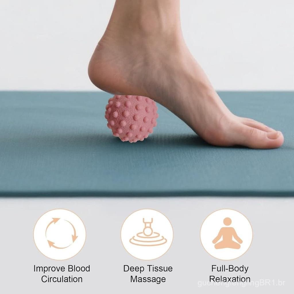 Bola de Massagem para os Pés, Liberação Miofascial, Rolo de Massagem para Restauração dos Pés, Ferramenta de Massagem pa