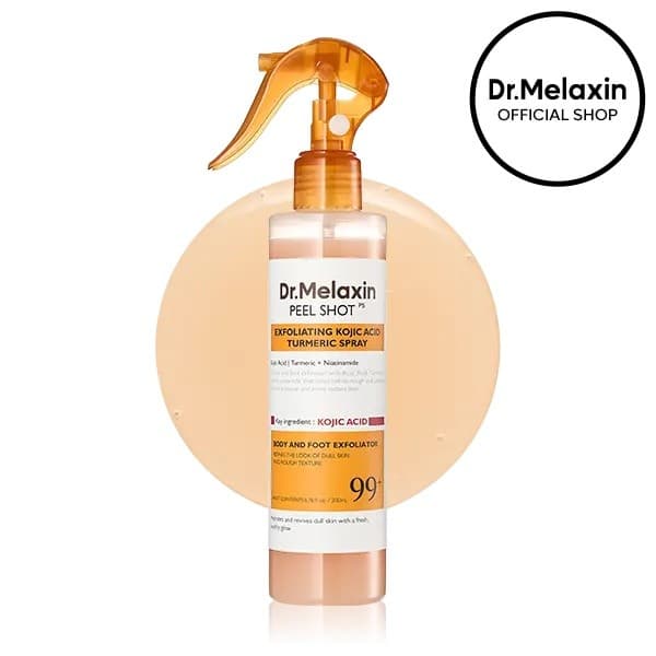 [Dr.melaxinoficial] Peelshotkeratincarekójicoacidturmericspray200mlporeclearingesfoliantefórmularepairscrub
