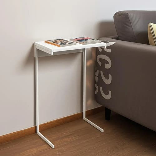 Mesa Apoio Lateral Sofá Mesinha para Leitura Apoio Cama Notebook