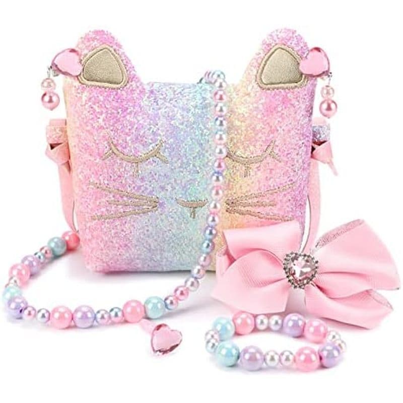 Bolsa mibasies Para Meninas Vestir-Se Fingir Brincar Acessórios Infantis Presentes De Sereia