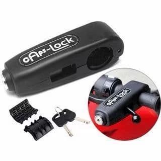 Trava Moto Manete Punho Manopla Freio Acelerador Segurança Caps Lock Envio Imediato, Tranca a moto freada