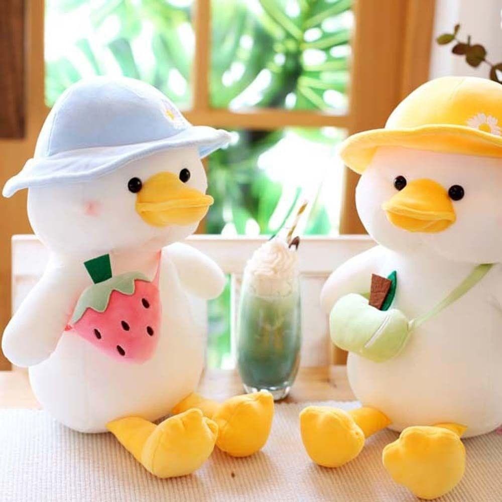 Brinquedo de Pelúcia Pato MONSA, Presente para Crianças, Almofada de Sofá, Brinquedo de Desenho Animado Macio 1J6S RNDJ