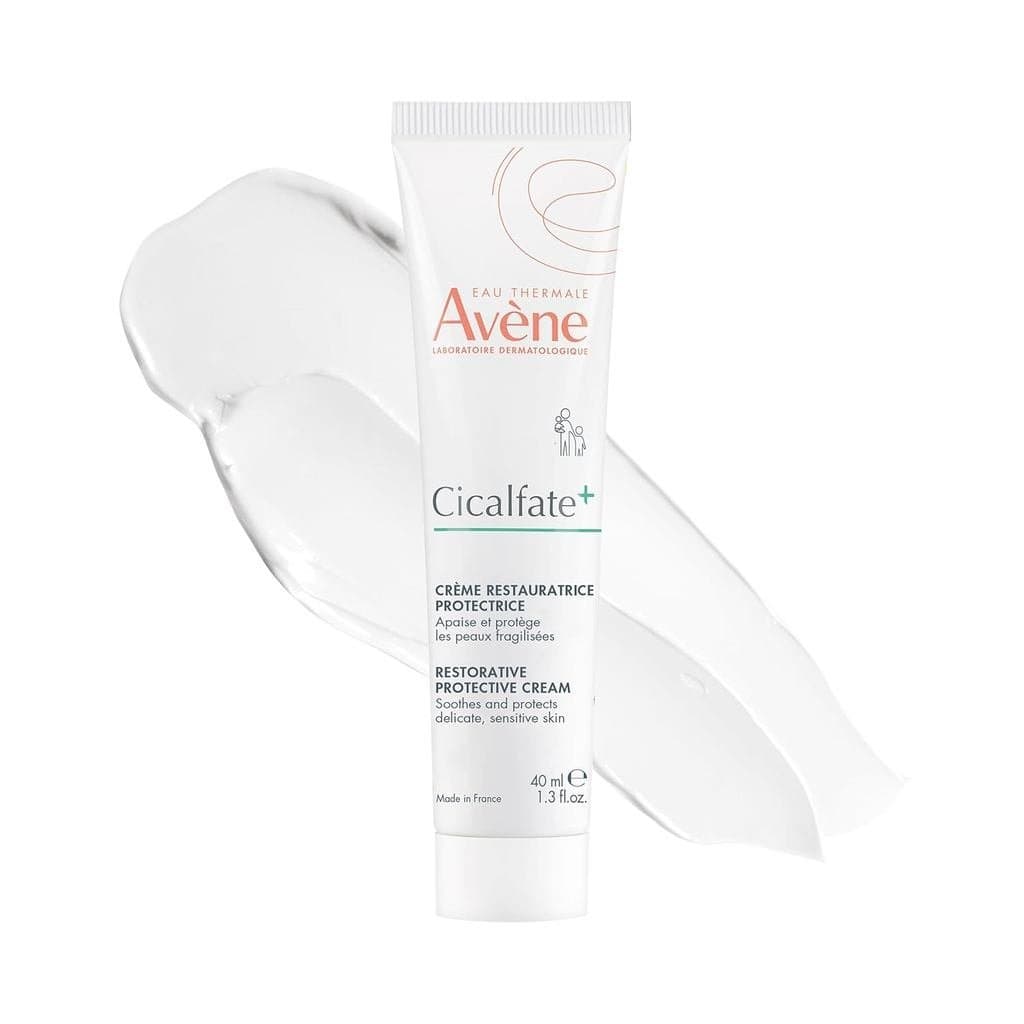 Avène Cicalfate+ Creme Protetor Restaurador, Hidratante Facial, creme facial para pele sensível, ajuda a restaurar a bar