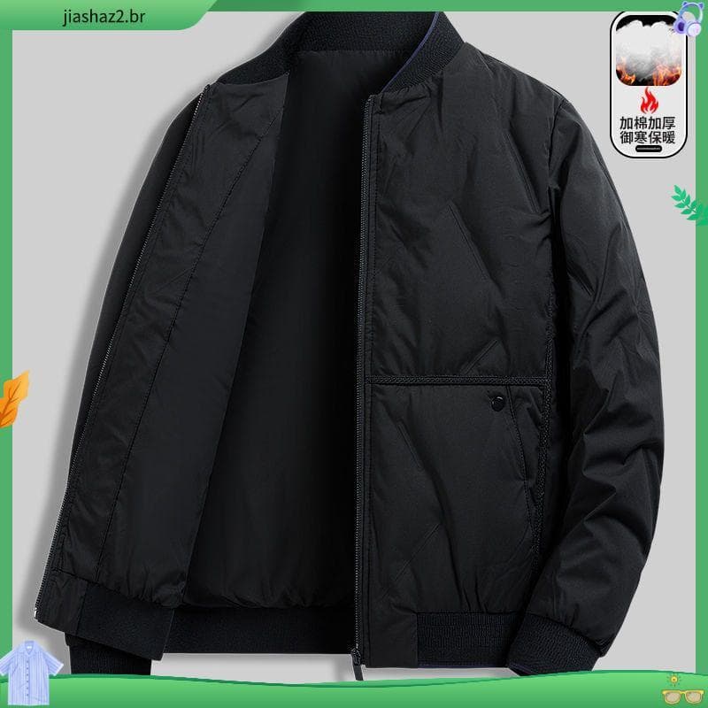 Jaqueta acolchoada de inverno grossa acolchoada jaqueta masculina novo estilo na moda jaqueta Casual juventude jaqueta n