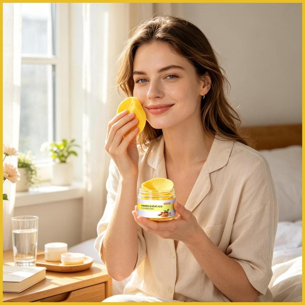 Almofadas De Limpeza Facial Casca Natural Algodão Macio Hidratante Toalhetes Feminino De Óleo Para Seco Sensível yunkbr