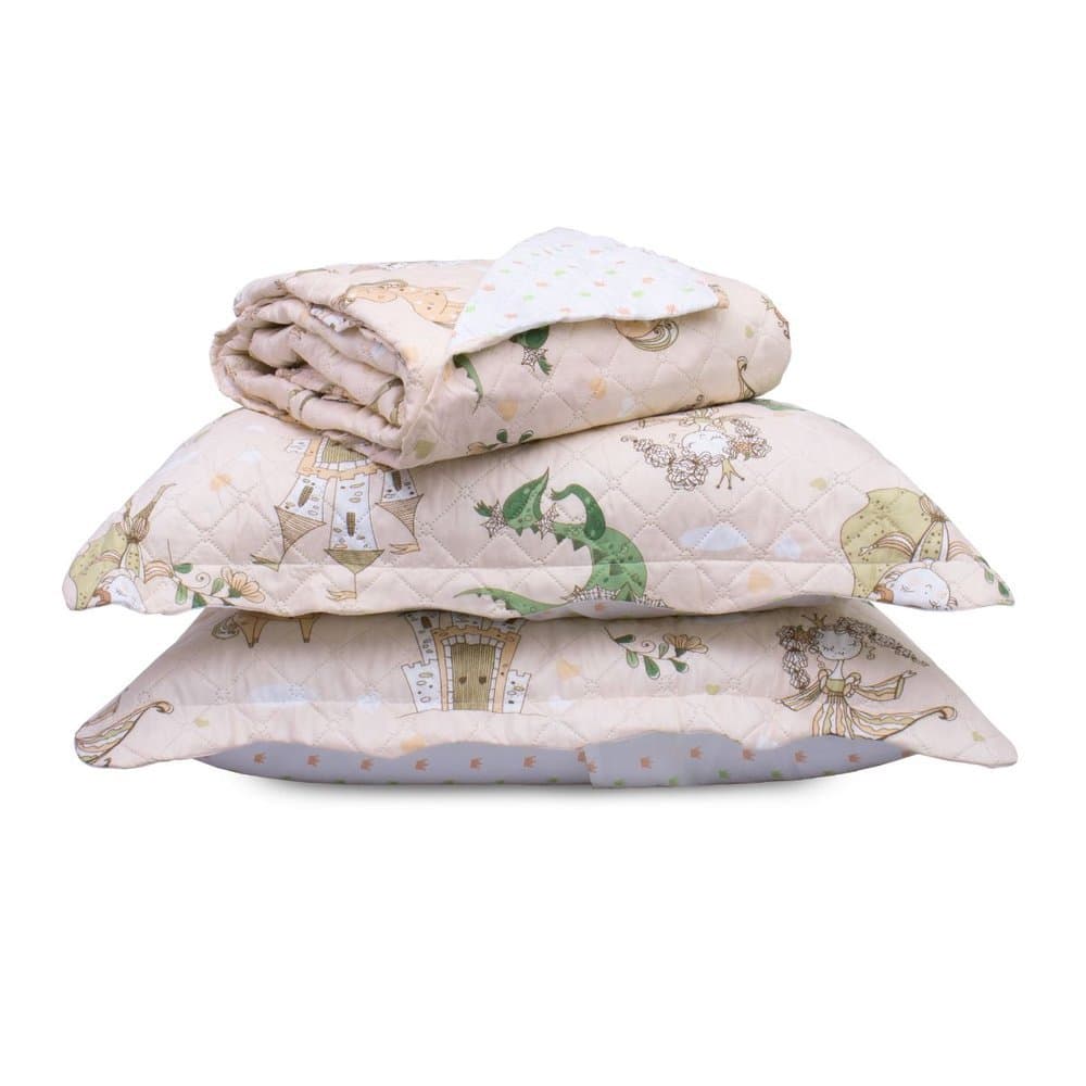 Kit Cobre Leito e Porta Travesseiro Casual Kids Casal - Appel