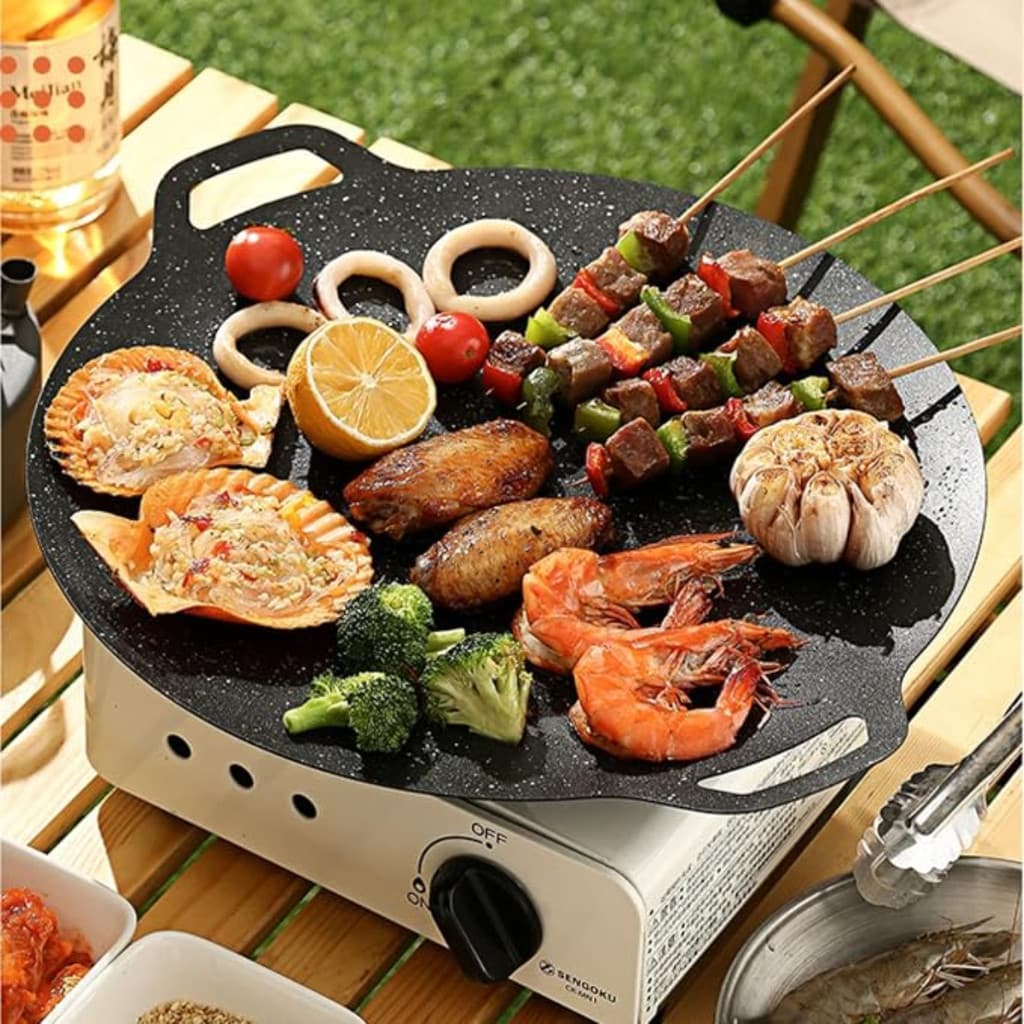 Chapa Redonda Disco Churrasqueira Elétrica Disco Grill
