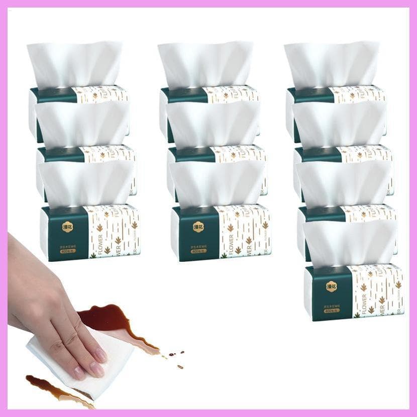 Tecidos Faciais Macios E Suaves , Guardanapo , Papel Macio Suave , Tecido Higiênico De 4 Camadas Para Escola alpijyn2br