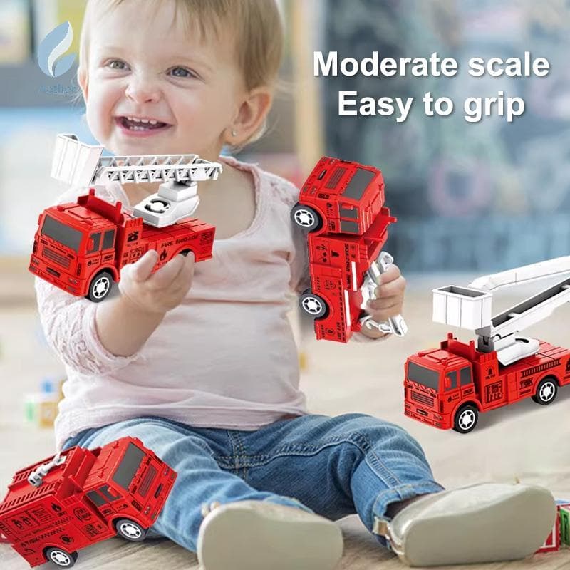 Aether 1 Pçs Crianças Brinquedo Carro Inércia Saneamento Tru Modelos Puxar Ba Engenharia Veículo Meninos Brinquedos Para
