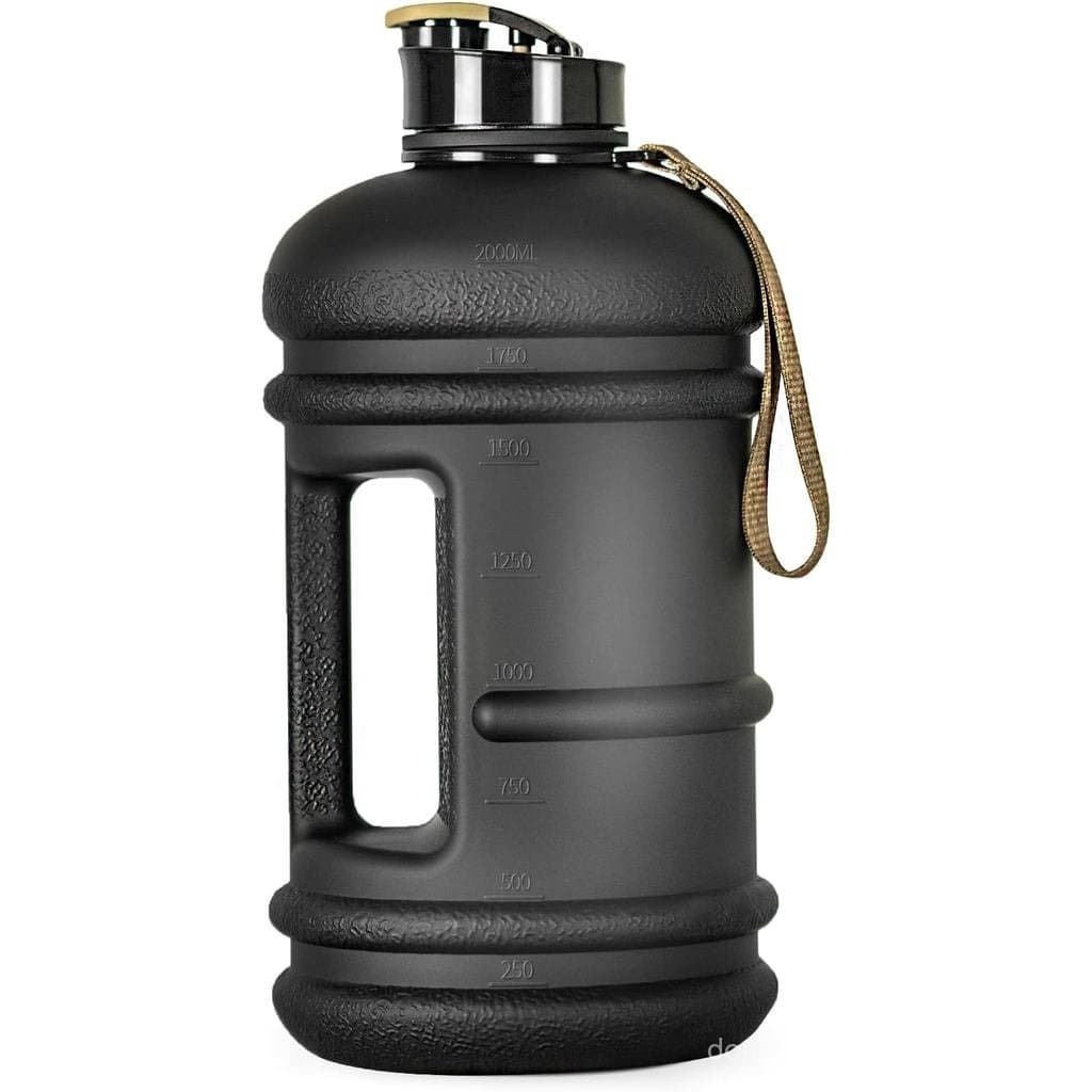 Garrafas de Água TOOFEEL de 2 Litros - Garrafa de Água de Meio Galão Sem BPA - Ideal para Academia, Jarro de Água Grande