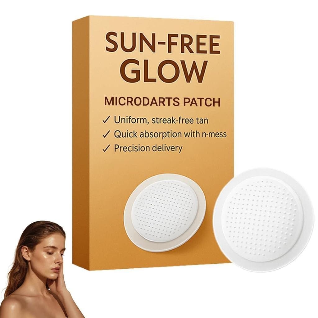 Patches Bronzeadores Sun Glow 2026 Novos Profissionais para Bronzeamento Intenso e Brilhante (1 Pacote com 7 peças)