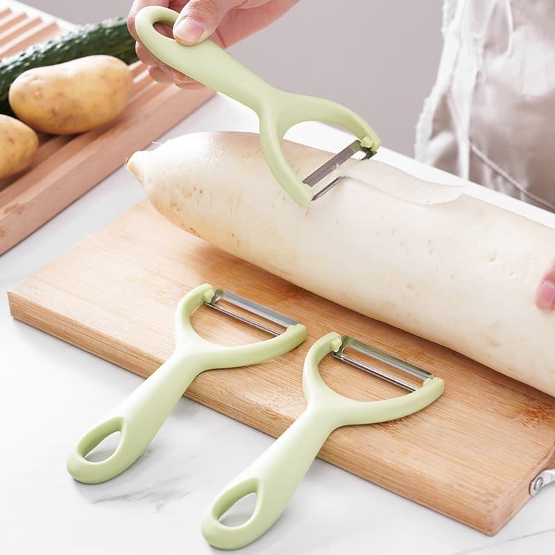 ⭐Mais Vendido⭐Descascador, Raspador de Pele, Descascador Multifuncional de Cozinha, Descascador de Batatas em Aço Inoxi