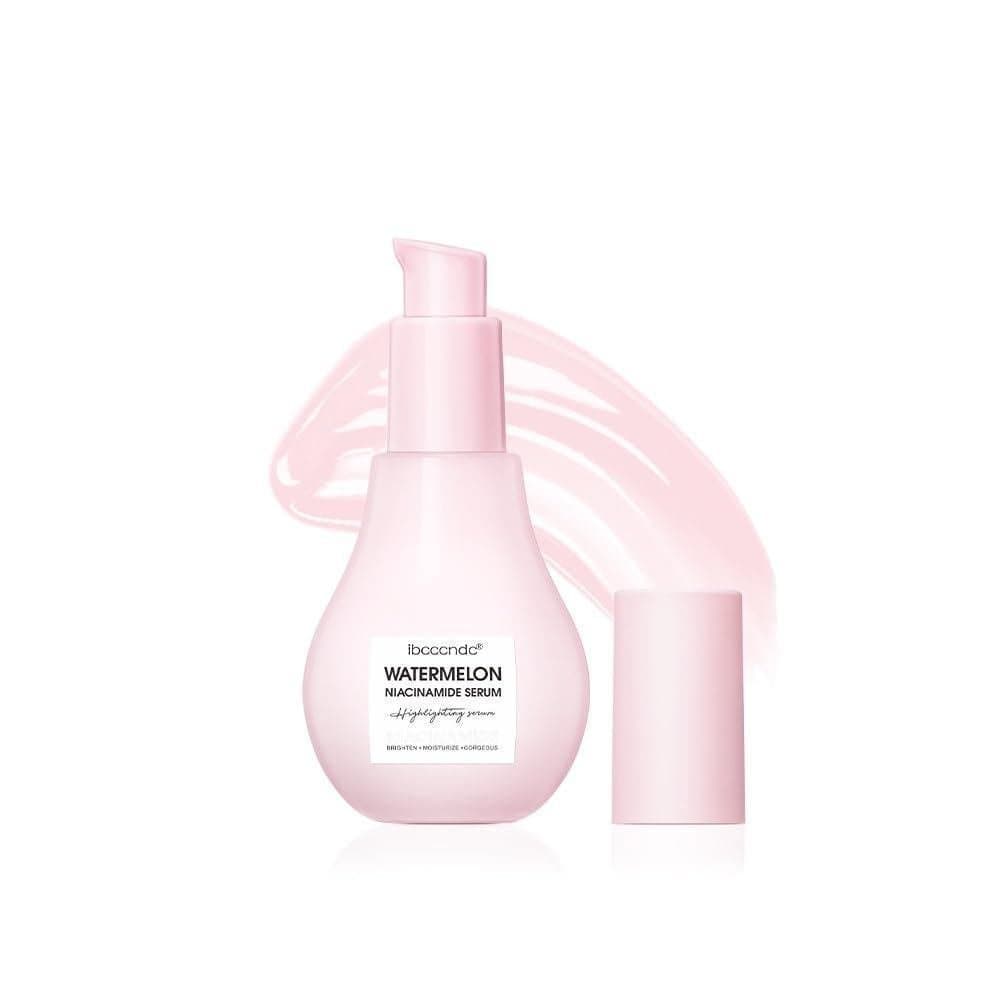 Sérum Facial Hidratante de Melancia, Líquido Iluminador e Hidratante, Preparador Facial. J4RP OJJN