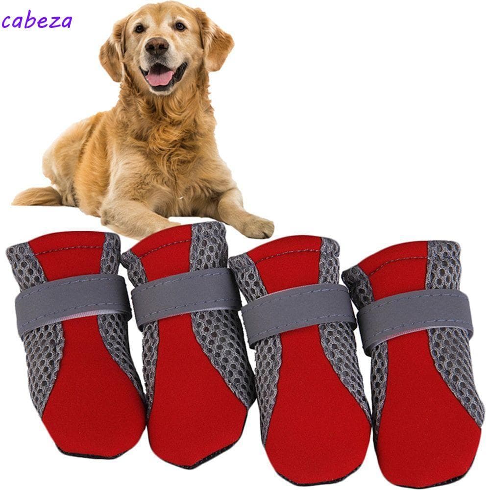 CABEZA Sapatos Para Cães , Malha Antiderrapante Segura E Reutilizável Poodle Yorkshire Pequenos Grandes , Botas De Chuva