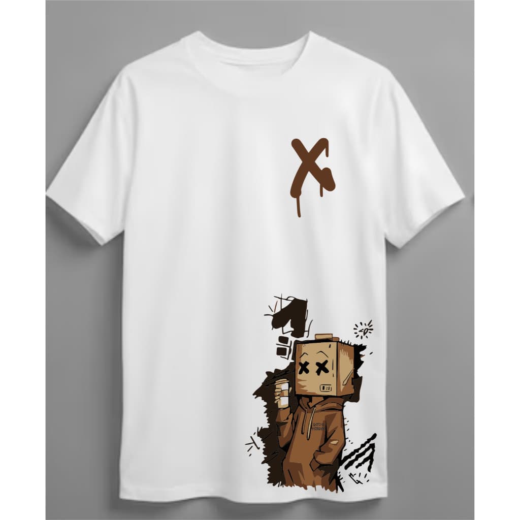 Camiseta Unissex 100% Algodão Streetwear Estampada Good Person Casual Premium