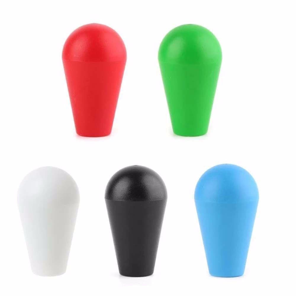 Manípulo esférico de substituição para joystick de jogos arcade, componente de console em formato oval