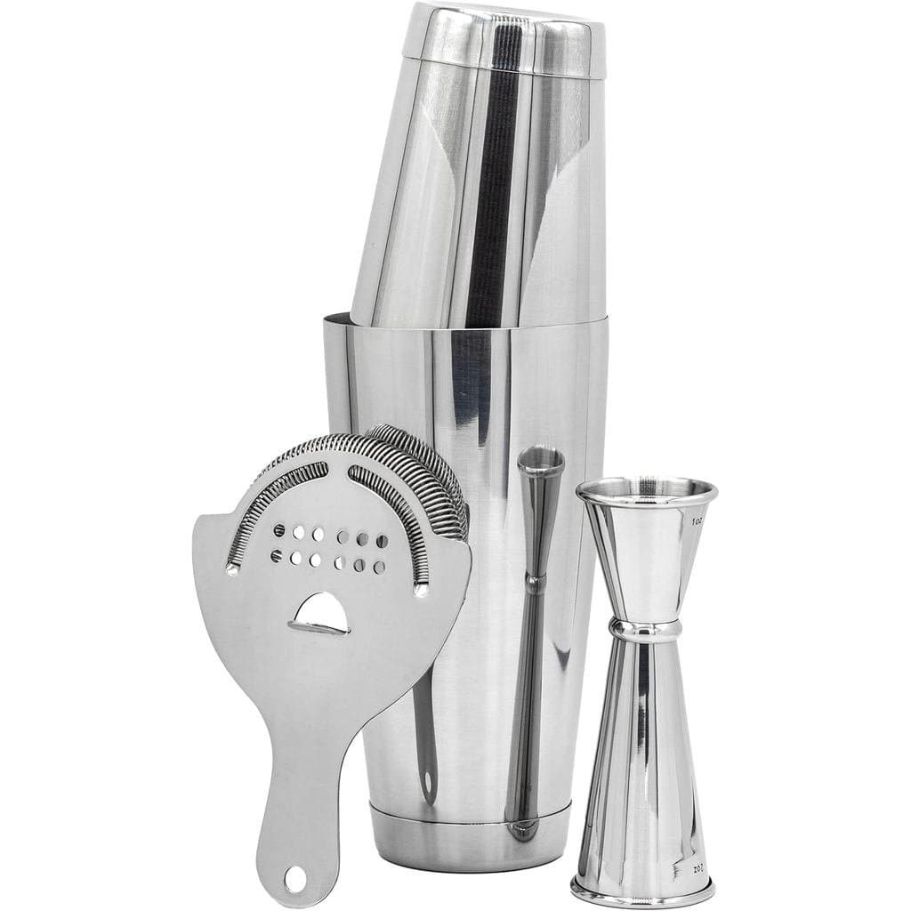 The Art of Craft Conjunto Profissional de Coqueteleira para Bartenders: Coqueteleira Boston Ponderada, Coletor Hawthorne