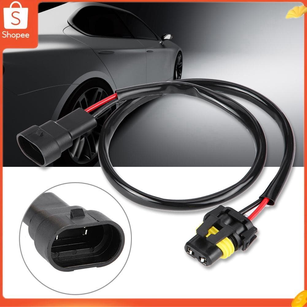 Hap Aumotop 9005 9006 converter conjunto de cabos cabo de extensão de fio de cobre eficiente para farol luz de nevoeiro