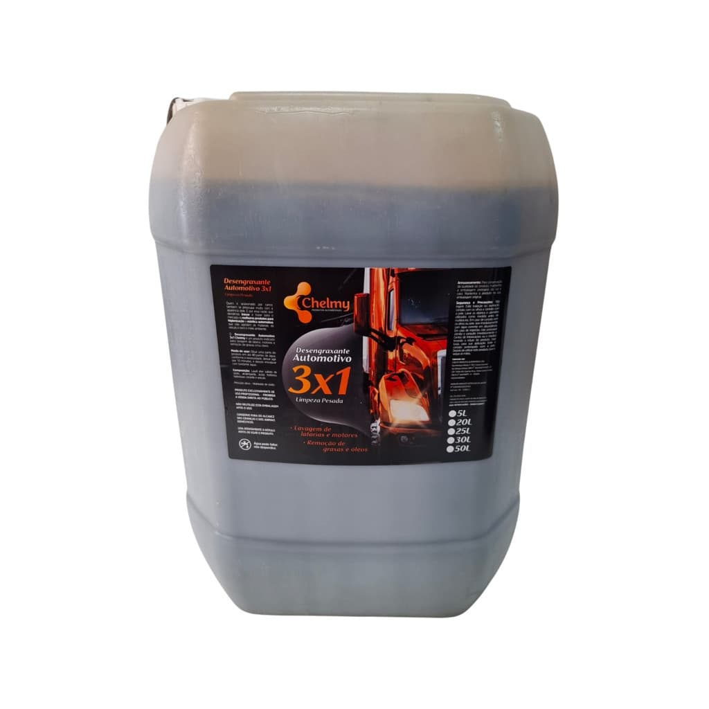 CHELMY DESENGRAXANTE AUTOMOTIVO 3X1 - 20 LITROS