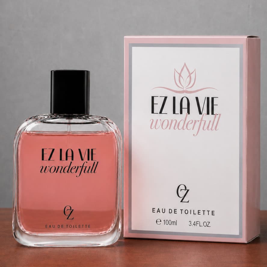 Perfume Feminino 100ml Ez La Vie Wonderfull Eau De Toilette Alta Fixação