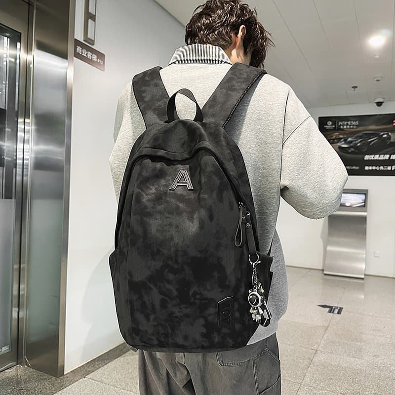 Japonês mochila masculina estudante universitário moda grande capacidade computador mochila simples casal mochila High S