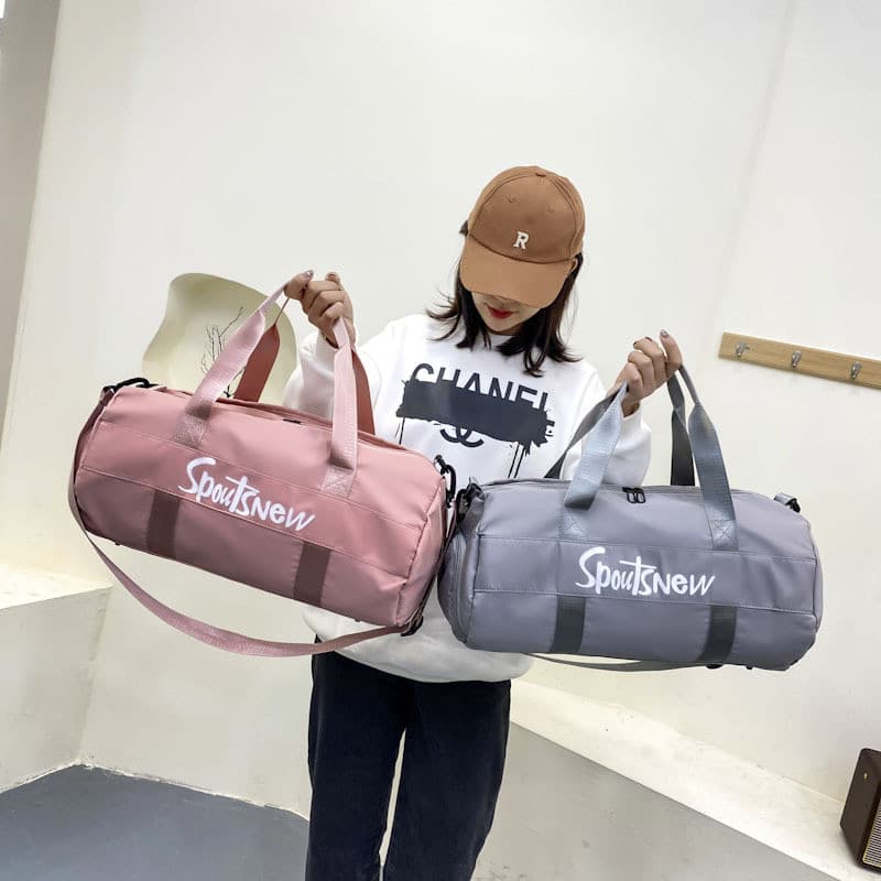 Saco de ginástica personalizado esportes seco molhado separação sapato armazém lona à prova dwaterproof água natação Yog