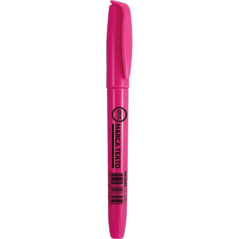 Caneta Marca Texto Jocar Rosa SLIM