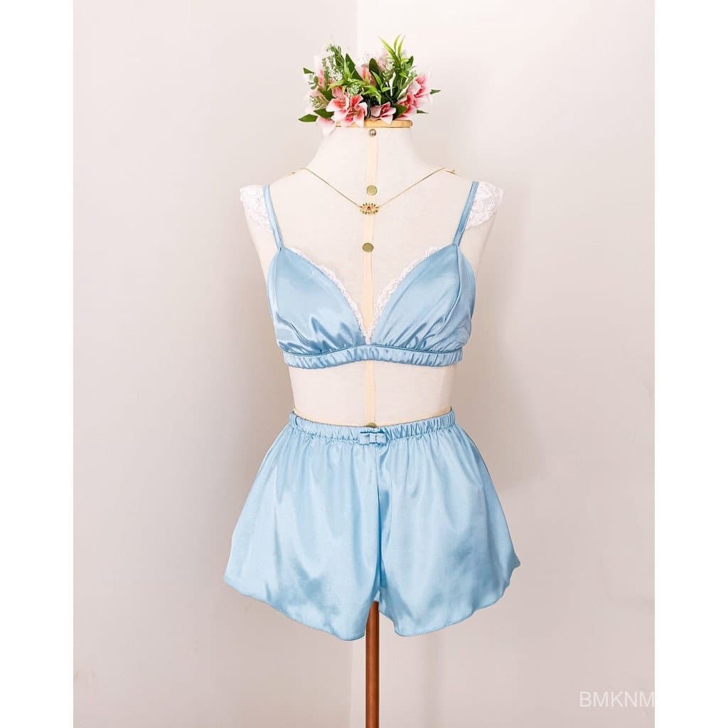 Pijama Babydoll Feminino Roupa de Dormir