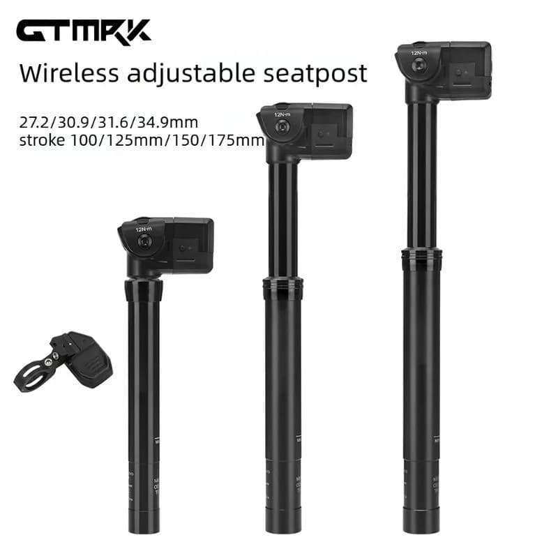 GTMRK Tubo De Assento Eletrônico Sem Fio , Para Mountain Bike Enduro , Elevador Controlado Eletronicamente , Poste Bicic