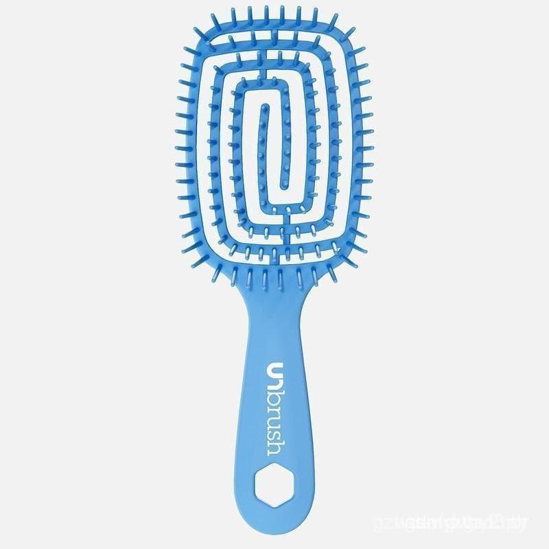 Escova de cabelo sem escova, suave e flexível.