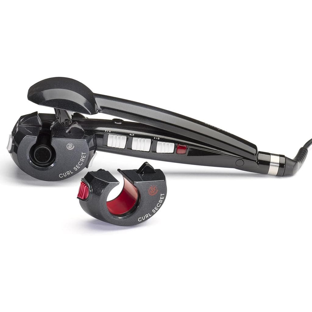 Curl Secret BaByliss - Modelador de cachos automático Ionic 2, vem com 2 cabeçotes de modelagem intercambiáveis, com uma
