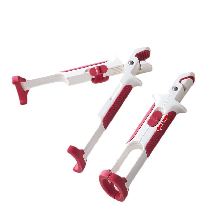 Pronto Estoque 2 Em 1 Resistente Ao Calor Anti-Queimadura Pinça De Prato Antiderrapante Silicone Uma Mão Dobrável Tigela