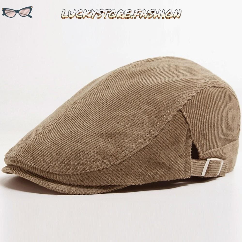 Boina LUCKYSTORE, chapéu feminino de veludo de cor sólida com topo reto, boné estilo newsboy ajustável na frente e atrás