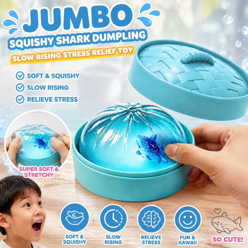 COD Esquilo Dumpling Squishy Toy Jumbo Boxed , Lento Rising Kawaii Stress Fidget , Alívio De Ansiedade Sensorial Para Ad