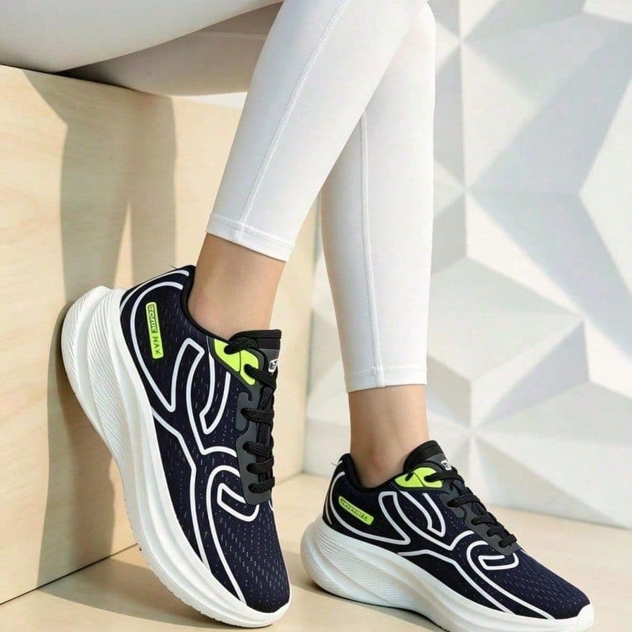 Tenis esportivo Corre Max Unissex Solado Macio e Confortavel Antiderrapante Academia Caminhada Trilhas e Treinamentos