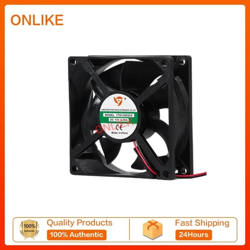 Novo Para YTD158025S 15V0.35 A Equipamento DC De Escape Pequeno Ventilador De Refrigeração