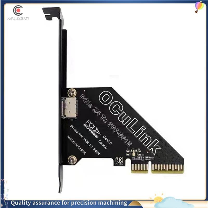 Placa De Expansão PCIe 4.0 X4 Para Oculink SFF8611/8612 SFF-8639 U . 2 SSD Gráfica Externa Win/Linux