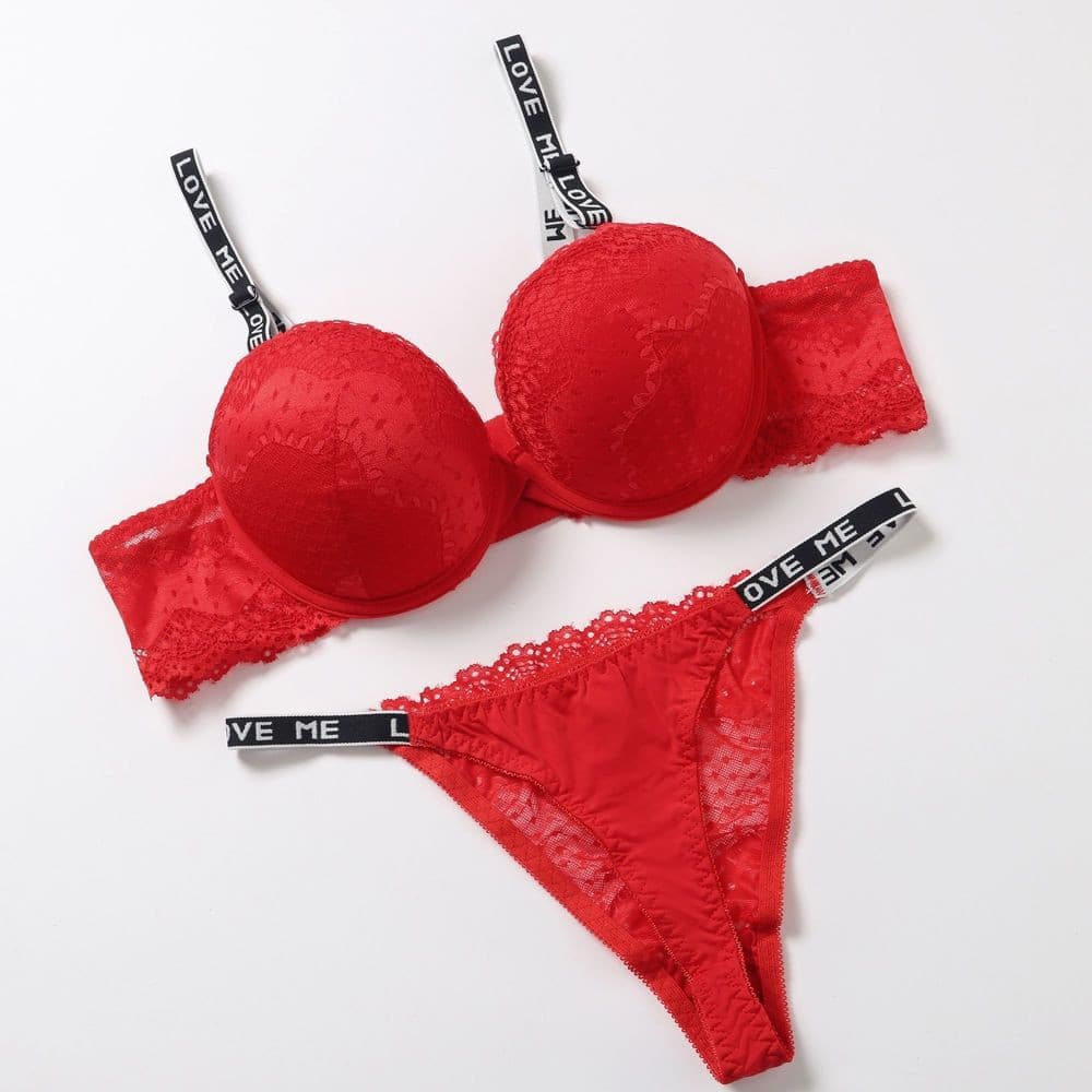 Roupa íntima feminina de tamanho grande com anel de aço tipo ajustável ABCD Cup Top fundo fino suporte superior grosso r