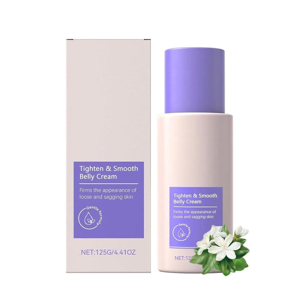 Creme para Cuidados Corporais - Firma o Abdômen, Aumenta a Elasticidade da Pele e Desliza Suavemente, Cuidado Hidratante