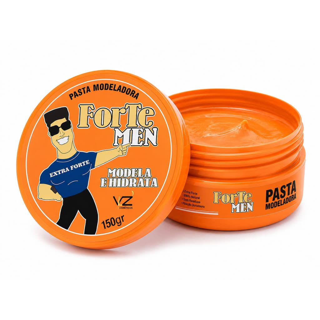 Pasta Modeladora Queratina Forte Men VLZ 150gr