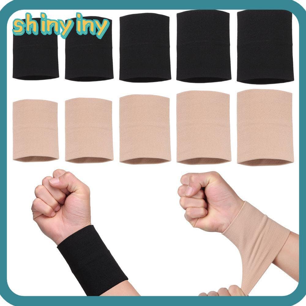 Envoltórios De Pulso Brilhantes Yoga Proteção Suporte Proteger Cinta Pulseiras Esportivas Elásticas