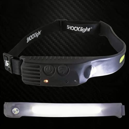 Lanterna Cabeça Led Recarregável Usb Bike Pesca Mecanica Bra Branco Preto