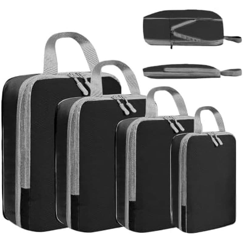 LANSKLBD 6/8 Conjunto De Cubos De Embalagem Para Malas Organizadores De Bagagem De Viagem , Acessórios Organizador Essen